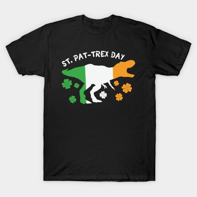 Dinosaur Irish T-Shirt by busines_night